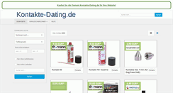 Desktop Screenshot of kontakte-dating.de